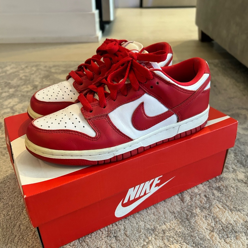 Nike University Red lows